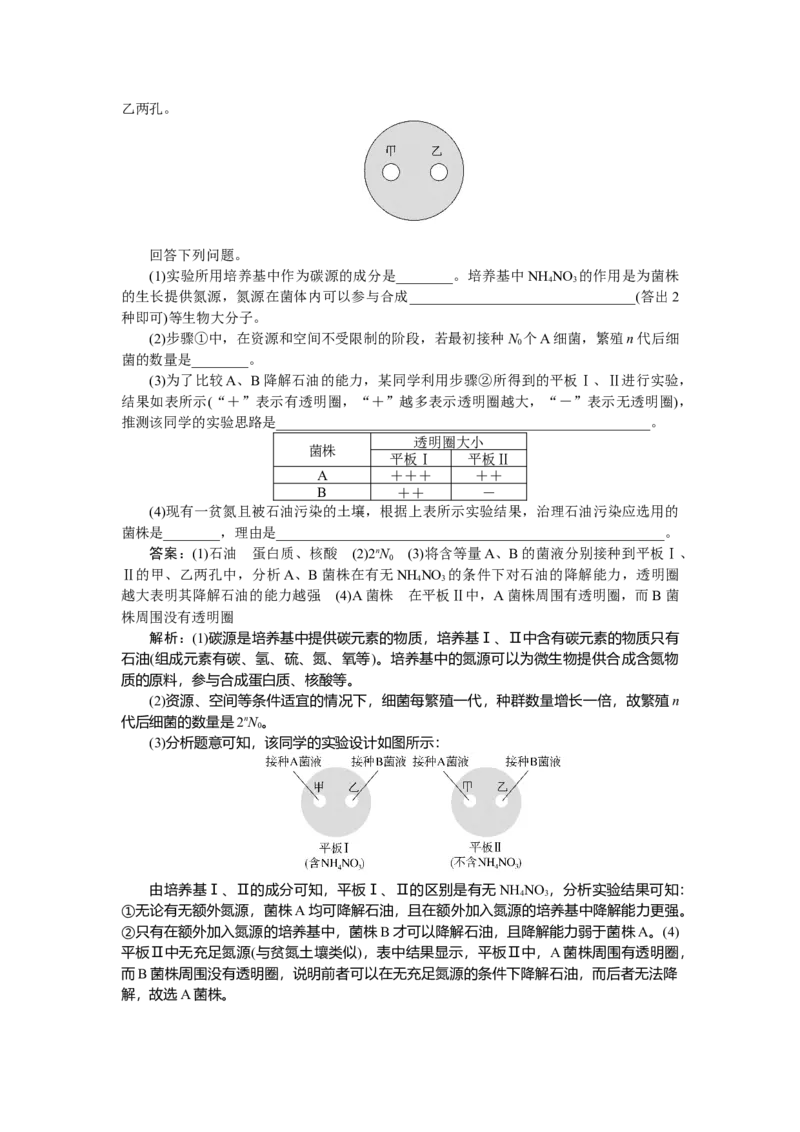 专练101_2025高中教辅（后续还会更新新习题试卷）_2025高中全科《微专题&middot;小练习》_2025高中全科《微专题小练习》_2025版&middot;微专题小练习&middot;生物学&middot;