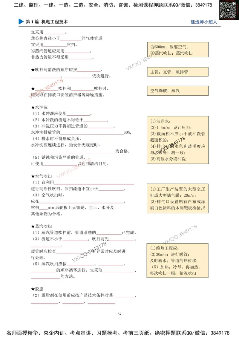 25年一建（机电）默写本_2026年一级建造师_2026年一建机电_2025年一建机电SVIP_01-精华文档✿电子教材✿历年真题_79-机电《默写本+导图+试卷》小超人推荐