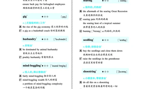 第三部分商业经济（第三板块超纲词）_考研英语真题_考研英语（二）历年真题_单词资料_英语二黄皮书词汇电子版（语境例句版）