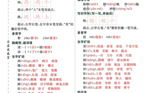二（上）语文第一单元核心考点清单_二年级上下册资料_小学二年级学习资料-25年更新版_2-01、小学二年级语文上册_2-1-1、复习、知识点、归纳汇总_二（上）语文单元核心考点清单