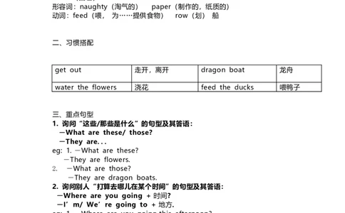 外研版（一起点）英语三年级上册Module3知识点_三年级上下册资料_三年级上语数英上下册学习资料_3-8-5、小学三年级英语上册_外研版一起点_1、知识点总结