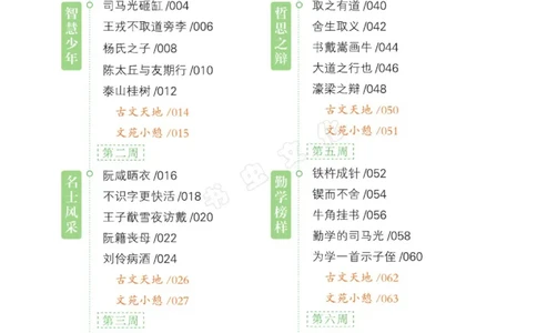 一天一篇小古文-卷三-秋收_一年级上下册资料_小学一年级学习资料-25年更新版_1-00、幼小衔接_幼小衔接国学启蒙篇