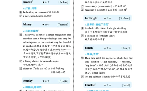 第二部分科学技术（第三板块超纲词）_考研英语真题_考研英语（二）历年真题_单词资料_英语二黄皮书词汇电子版（语境例句版）