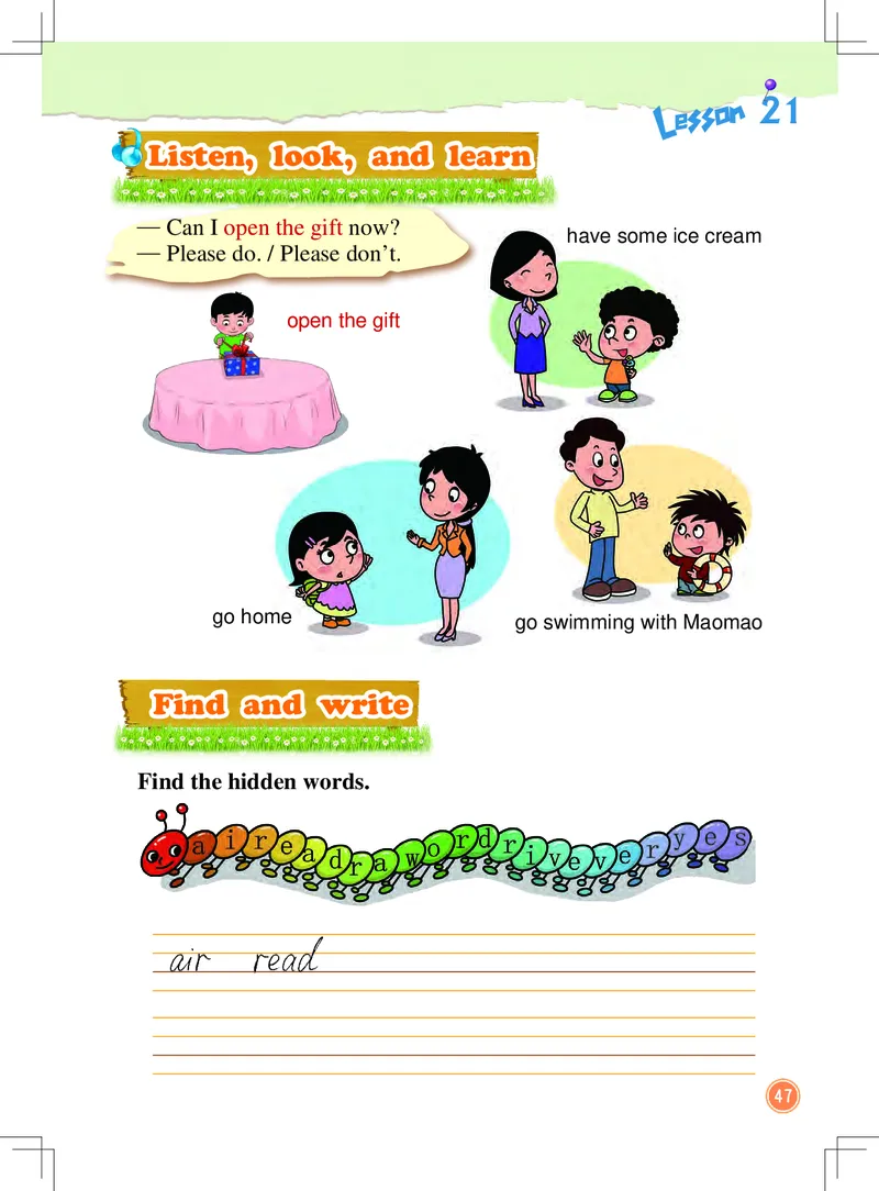 义务教育教科书&middot;英语（一年级起点）三年级下册（北京版）_三年级上下册资料_小学三年级学习资料-25年更新版_3-06、小学三年级英语下册_3-6-3、电子教材、课本