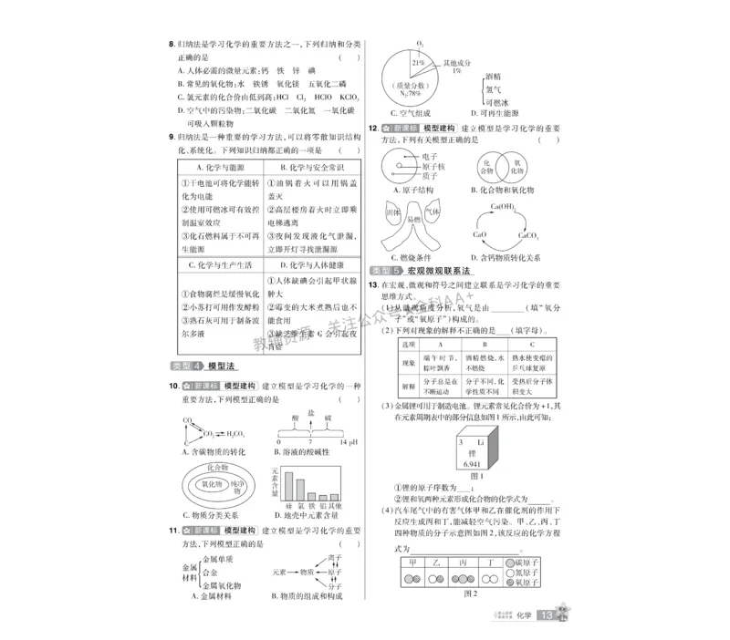 2026《中考化学45套》河北_2026《中考》数学、英语、物理+化学安徽、河北、河南、山西、辽宁、湖北_2026《中考化学45套》