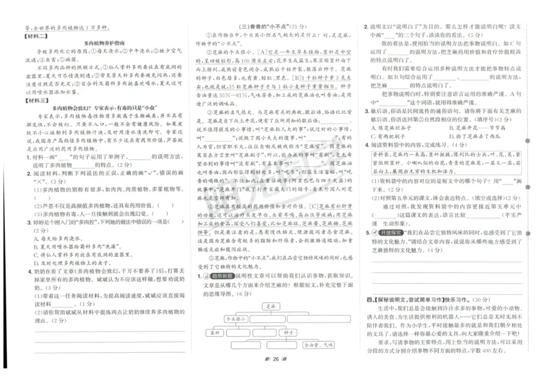 五年级语文上册人教版25秋《阳光同学提优新卷》提优新卷_25秋小学语数英习题试卷_语文_语文《阳光同学提优新卷》_五年级语文上册人教版25秋《阳光同学提优新卷》