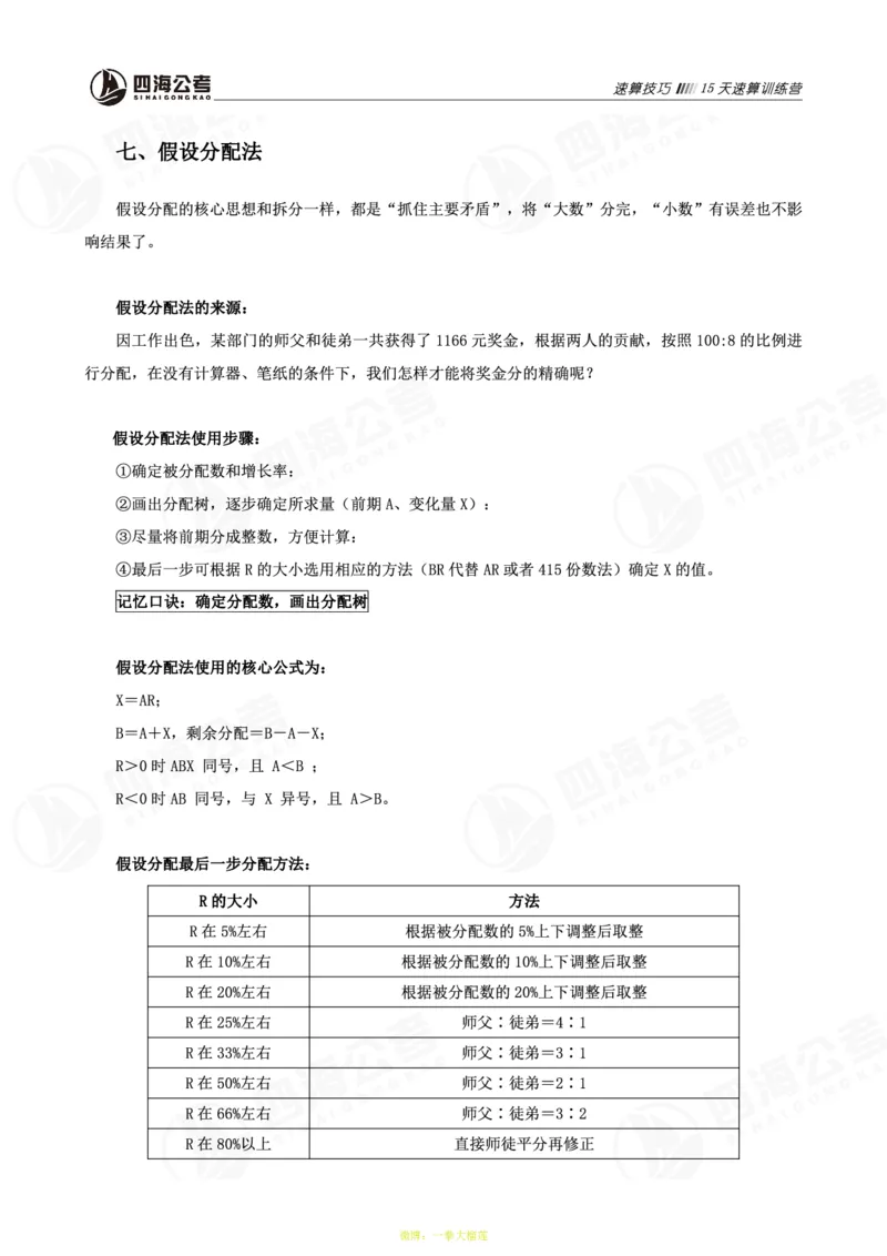 四海第32期全勤全返速算训练营--基础课讲义_2026考公资料_花生十三合集_2024+2023年资料_系统班2024上半年四海花生公考笔试系统班（含速算训练营）_课堂讲义