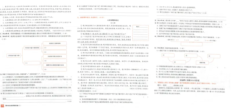 五年级语文上册人教版25秋《拔尖大试卷》_25秋小学语数英习题试卷_语文_1-6年级语文上册人教版25秋《拔尖大试卷》