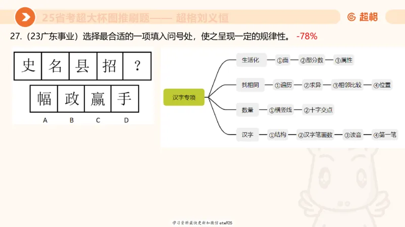 套题训练520250118051752_2026考公资料_（05）超格_行测申论2025超格合集(行测&申论&政治理论)_行测申论2025省考超格超大杯刷题课（五合一）_课件_图推