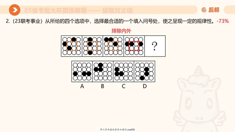 套题训练520250118051752_2026考公资料_（05）超格_行测申论2025超格合集(行测&申论&政治理论)_行测申论2025省考超格超大杯刷题课（五合一）_课件_图推