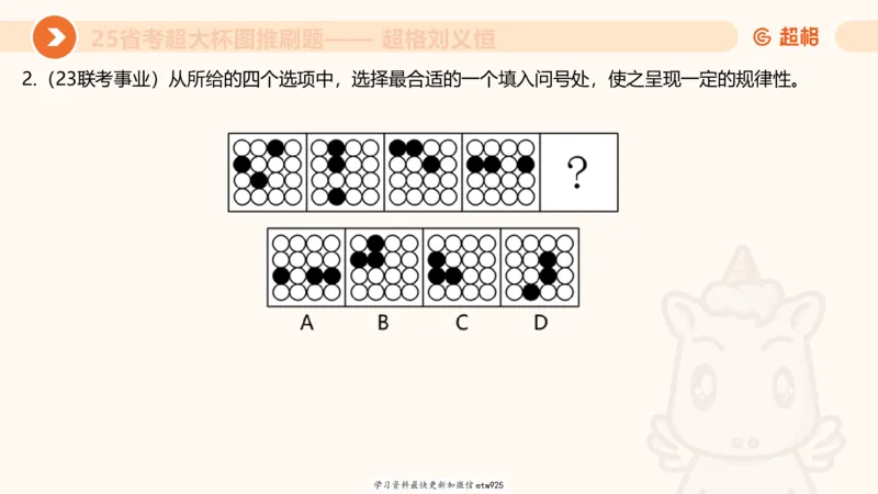 套题训练520250118051752_2026考公资料_（05）超格_行测申论2025超格合集(行测&申论&政治理论)_行测申论2025省考超格超大杯刷题课（五合一）_课件_图推