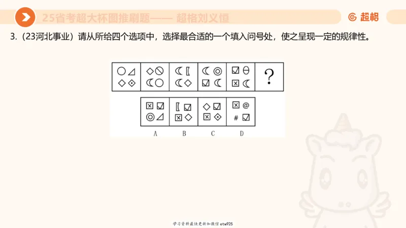 套题训练520250118051752_2026考公资料_（05）超格_行测申论2025超格合集(行测&申论&政治理论)_行测申论2025省考超格超大杯刷题课（五合一）_课件_图推