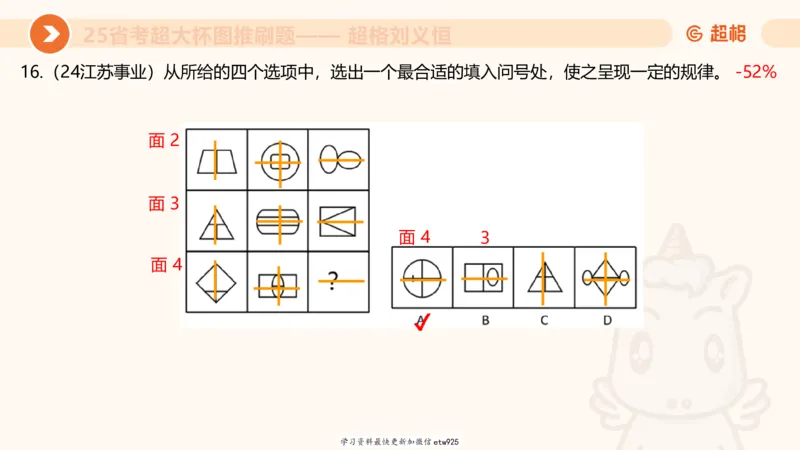 套题训练520250118051752_2026考公资料_（05）超格_行测申论2025超格合集(行测&申论&政治理论)_行测申论2025省考超格超大杯刷题课（五合一）_课件_图推