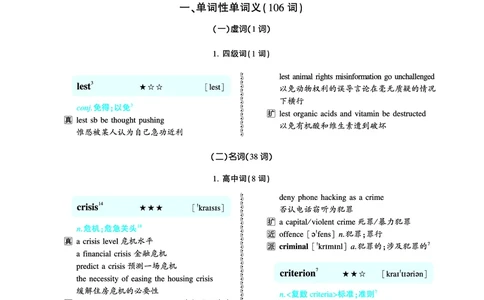 第二章以完形填空为中心（386词）_考研英语真题_考研英语（一）历年真题_单词资料_英语一黄皮书词汇电子版（题型精简版）