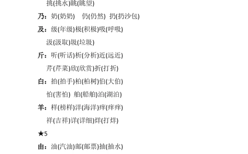必考点：&ldquo;加偏旁，组新字&rdquo;汇总_二年级上下册资料_二年级语数英上下册学习资料_3-7-1、小学二年级语文上册_统编、部编、人教（语文全国统一只有一个版）_6、专项练习_字词句子