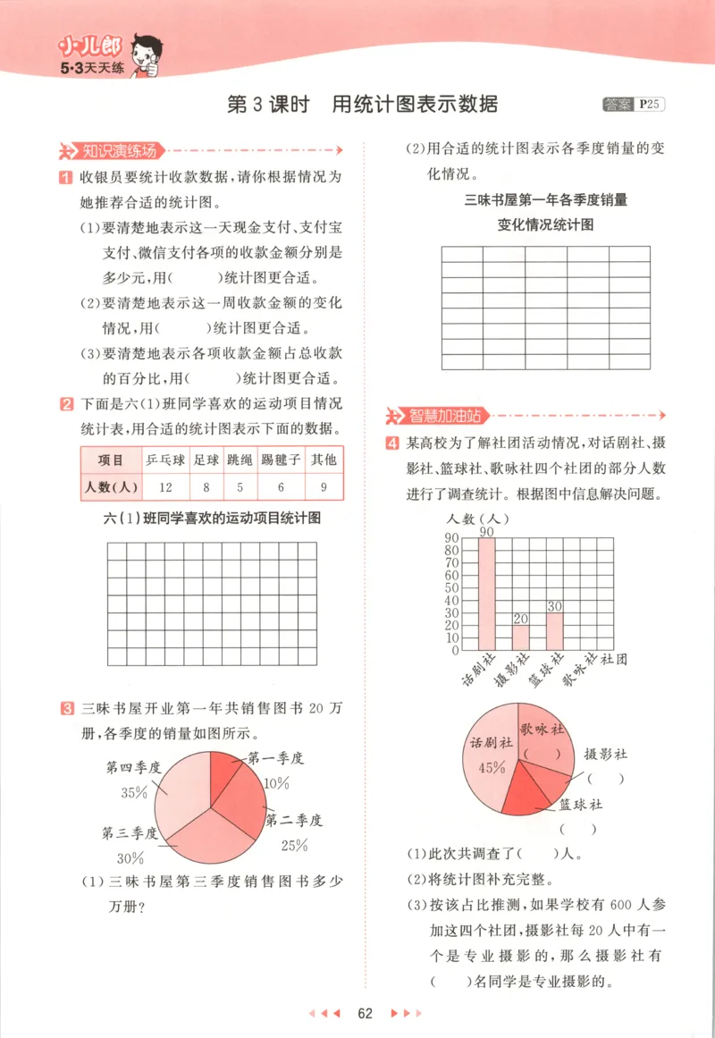 六年级数学上册冀教版25秋《53天天练》测评卷_25秋小学语数英习题试卷_数学_冀教版_1-6年级数学上册冀教版25秋《53天天练》_六年级数学上册冀教版25秋《53天天练》
