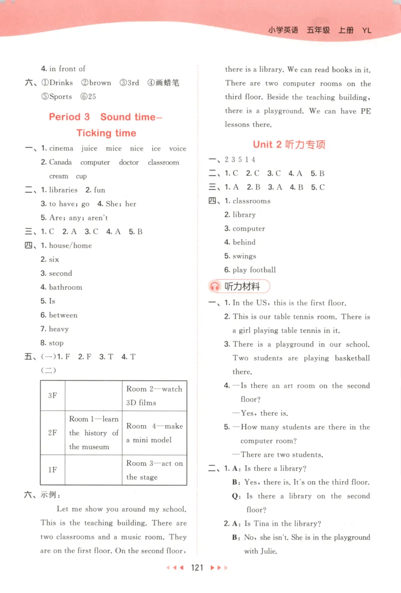 五年级英语上册译林版25秋《53天天练》答案_25秋小学语数英习题试卷_英语_译林版_1-6年级英语上册译林版25秋《53天天练》_五年级英语上册译林版25秋《53天天练》