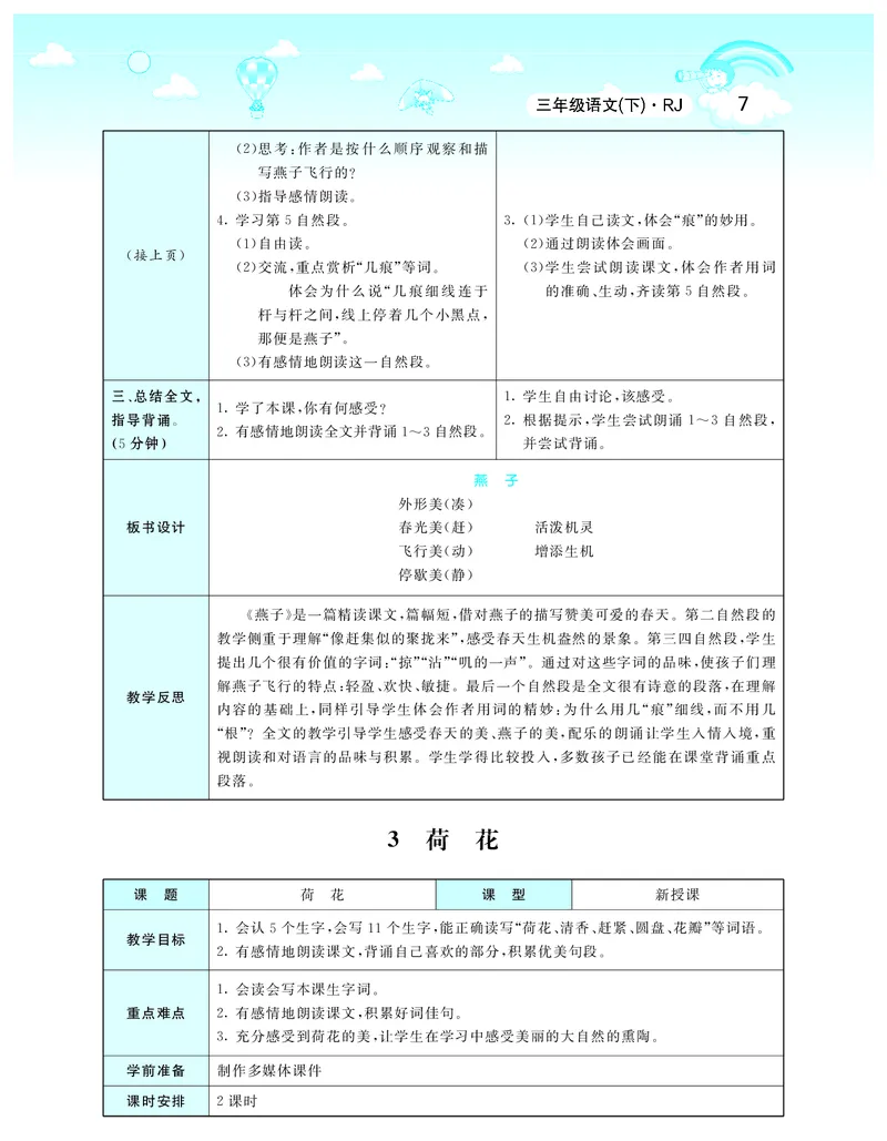 智慧树语文3年级下（RJ）_三年级上下册资料_小学三年级学习资料-25年更新版_3-02、小学三年级语文下册_3-2-3、课件、讲义、教案