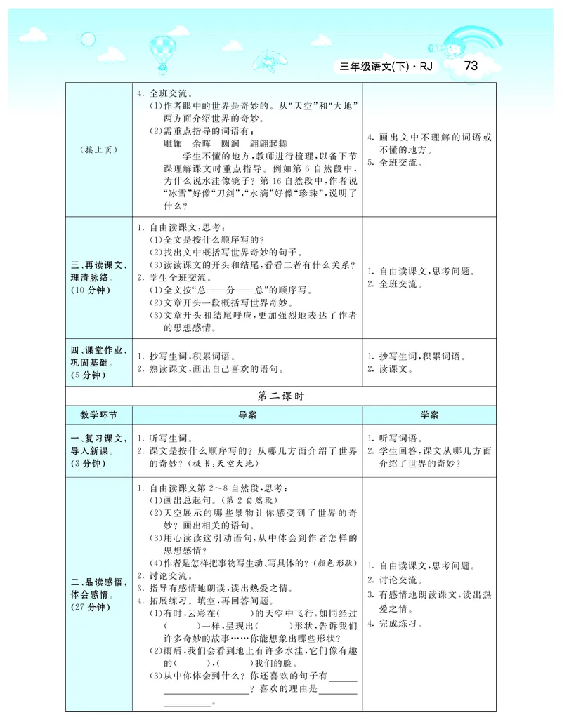 智慧树语文3年级下（RJ）_三年级上下册资料_小学三年级学习资料-25年更新版_3-02、小学三年级语文下册_3-2-3、课件、讲义、教案
