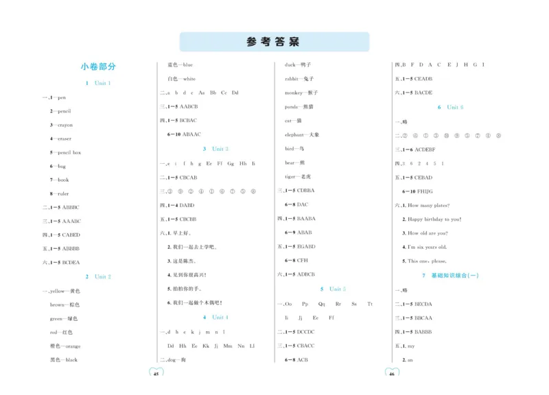 全优期末真题卷人教PEP版英语3年级上册_25秋小学语数英习题试卷_英语_人教版_✅人教PEP版英语3-6年级上册全优期末真题卷