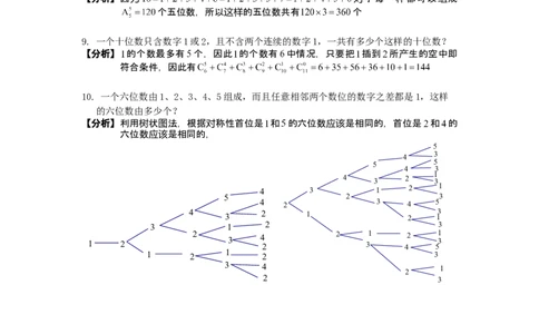 数学六年级第14讲计数综合三（教师版+学生版，含详细解析）全国通用_小学数学思维训练电子版举一反三奥数逻辑拓展专项图解强化_六年级
