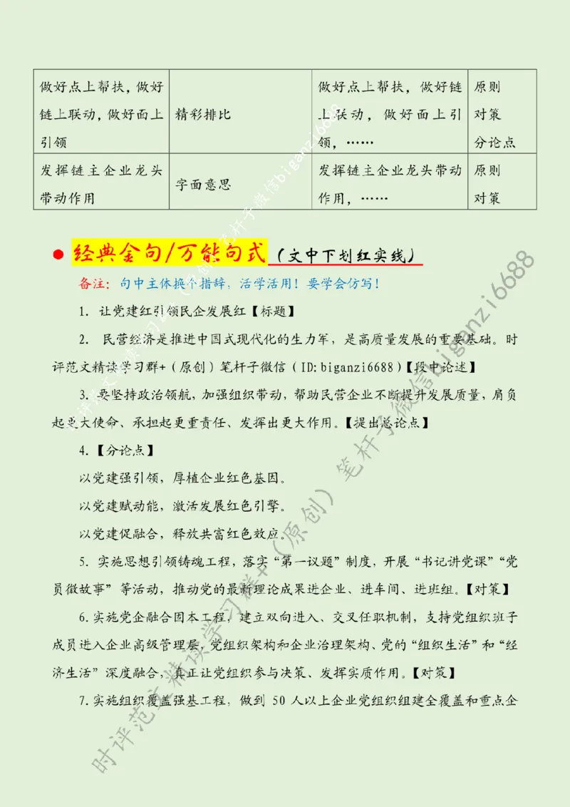 0229---标注绿-让党建红引领民企发展红_2026考公资料_（57）申论材料_00、笔杆子晨读材料_2024笔杆子晨读_笔杆子2月时政_0229让党建红引领民企发展红话题：经济发展