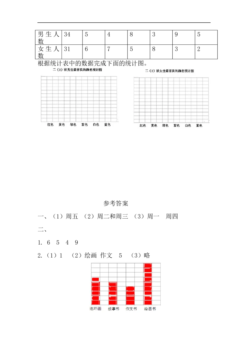 小学三年级下册西师版数学第六单元检测卷.1+参考答案_三年级上下册资料_三年级上语数英上下册学习资料_3-8-4、小学三年级数学下册_西师版_3、单元测试卷