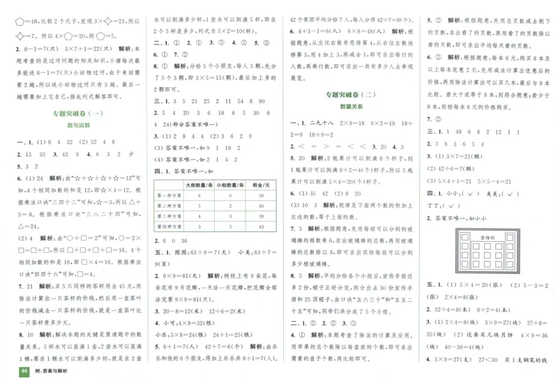 二年级数学上册人教版25秋《拔尖大试卷》_25秋小学语数英习题试卷_数学_人教版_1-6年级数学上册人教版25秋《拔尖大试卷》