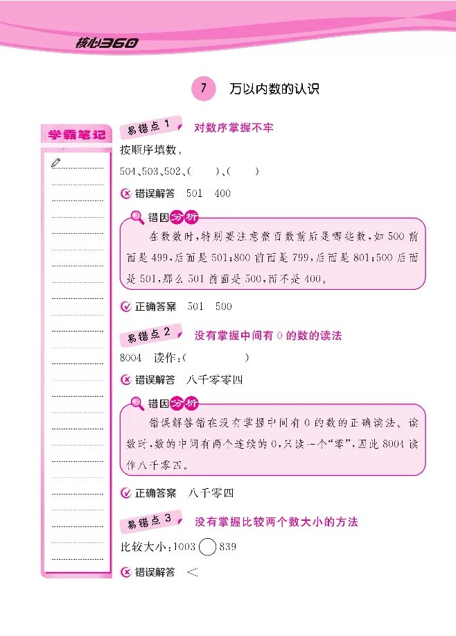 人教版1-6年级下册数学易错清单核心360课堂笔记共103页_三年级上下册资料_小学三年级学习资料-25年更新版_3-04、小学三年级数学下册_3-4-1、复习、知识点、归纳汇总_人教版