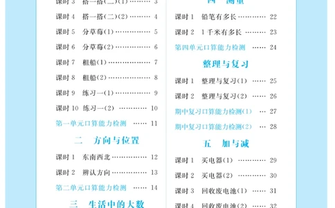 《黄冈口算天天练》数学2年级下册（BS）_二年级上下册资料_小学二年级学习资料-25年更新版_2-04、小学二年级数学下册_2-4-2、练习题、作业、试题、试卷_北师大版_电子册类
