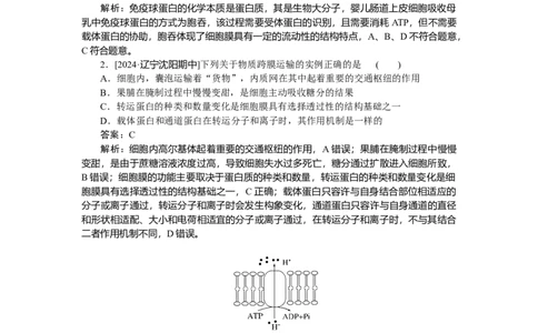 专练13_2025高中教辅（后续还会更新新习题试卷）_2025高中全科《微专题&middot;小练习》_2025高中全科《微专题小练习》_2025版&middot;微专题小练习&middot;生物学&middot;