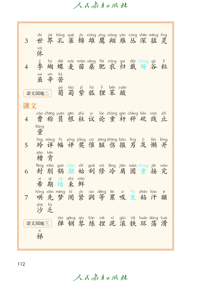 义务教育教科书语文二年级上册_二年级上下册资料_二年级语数英上下册学习资料_3-7-1、小学二年级语文上册_统编、部编、人教（语文全国统一只有一个版）_11、电子课本
