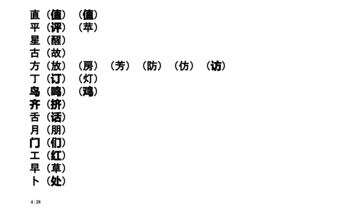 小学一年级语文下册知识点归纳_一年级上下册资料_小学一年级学习资料-25年更新版_1-02、小学一年级语文下册_3-6-2-1、复习、知识点、归纳汇总_部编（人教）版_知识汇总