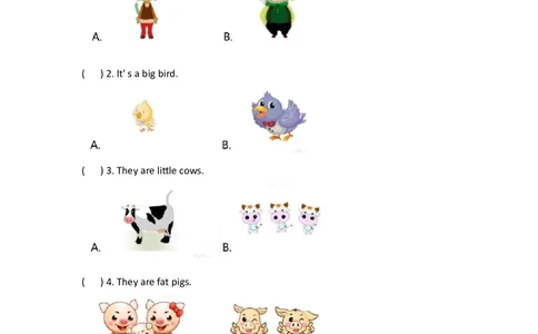 外研社版小学英语（一年级起点）一年级下册Module5模块测试卷_一年级上下册资料_小学一年级学习资料-25年更新版_1-06、小学一年级英语下册_1-6-1、知识点、测试卷、电子书_外研版一起点
