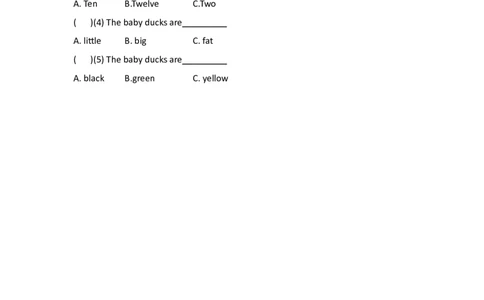 外研社版小学英语（一年级起点）一年级下册Module5模块测试卷_一年级上下册资料_小学一年级学习资料-25年更新版_1-06、小学一年级英语下册_1-6-1、知识点、测试卷、电子书_外研版一起点