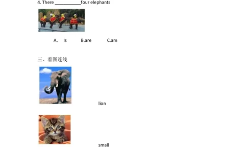 外研社版小学英语（一年级起点）一年级下册Module6同步练习_一年级上下册资料_小学一年级学习资料-25年更新版_1-06、小学一年级英语下册_1-6-1、知识点、测试卷、电子书_外研版一起点