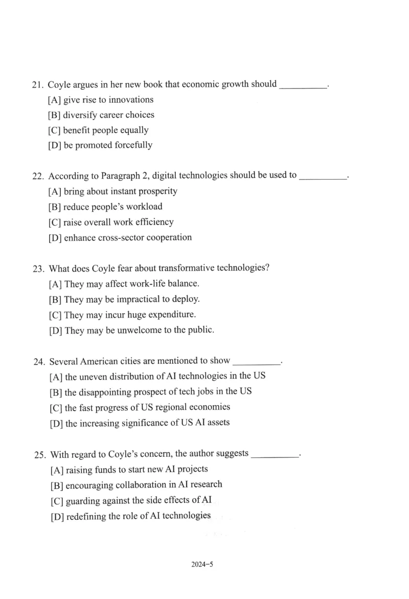 2024年考研英语二真题可复制搜索查词_考研英语真题_考研英语（二）历年真题_❤️2.2010-2024年考研英语二真题及解析_01、真题部分