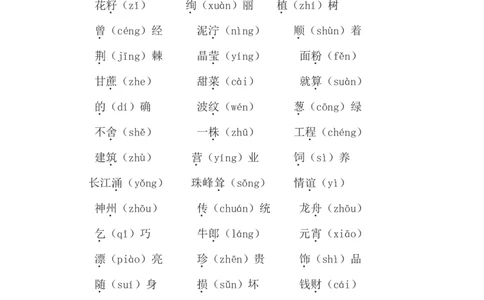 人教小学语文2下单元知识点梳理_小学语文一至六年级上下册电子版PDF单元知识点考试重点难点解析_知识点归纳总结人教小学语文2下
