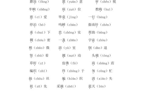 人教小学语文2下单元知识点梳理_小学语文一至六年级上下册电子版PDF单元知识点考试重点难点解析_知识点归纳总结人教小学语文2下
