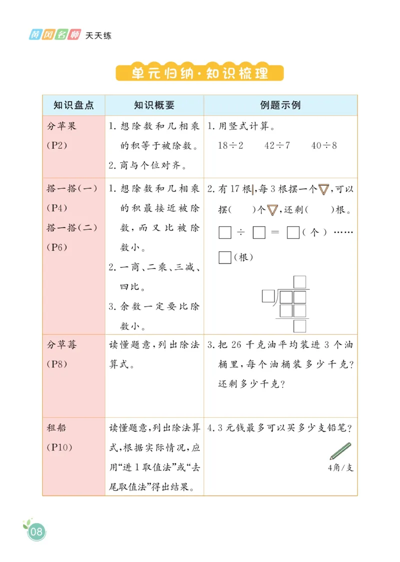 《黄冈名师天天练》课时-数学2年级下册（BS）_二年级上下册资料_小学二年级学习资料-25年更新版_2-04、小学二年级数学下册_2-4-2、练习题、作业、试题、试卷_北师大版_电子册类