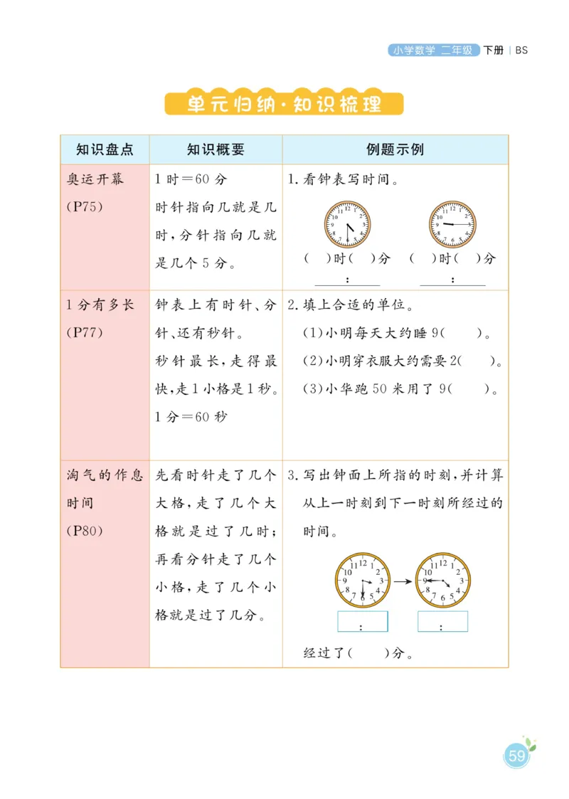 《黄冈名师天天练》课时-数学2年级下册（BS）_二年级上下册资料_小学二年级学习资料-25年更新版_2-04、小学二年级数学下册_2-4-2、练习题、作业、试题、试卷_北师大版_电子册类
