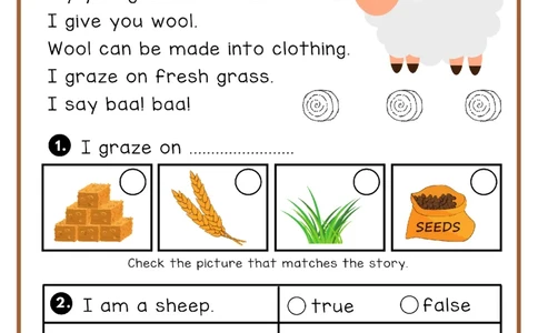 可爱农场动物作业纸_一年级上下册资料_小学一年级学习资料-25年更新版_1-00、幼小衔接_幼小衔接英语启蒙篇