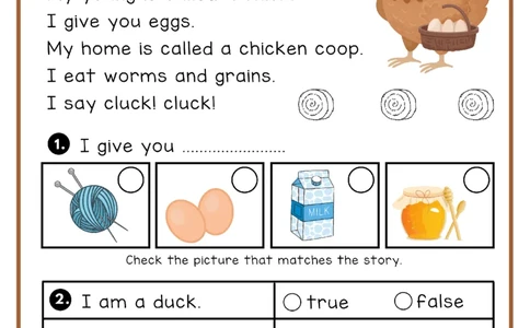 可爱农场动物作业纸_一年级上下册资料_小学一年级学习资料-25年更新版_1-00、幼小衔接_幼小衔接英语启蒙篇