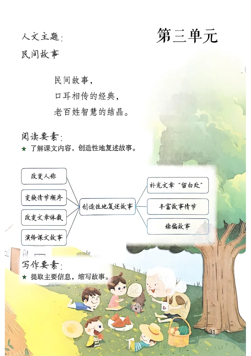 五上语文《课堂笔记》128页_2025秋《课堂笔记预习课》语文1-6