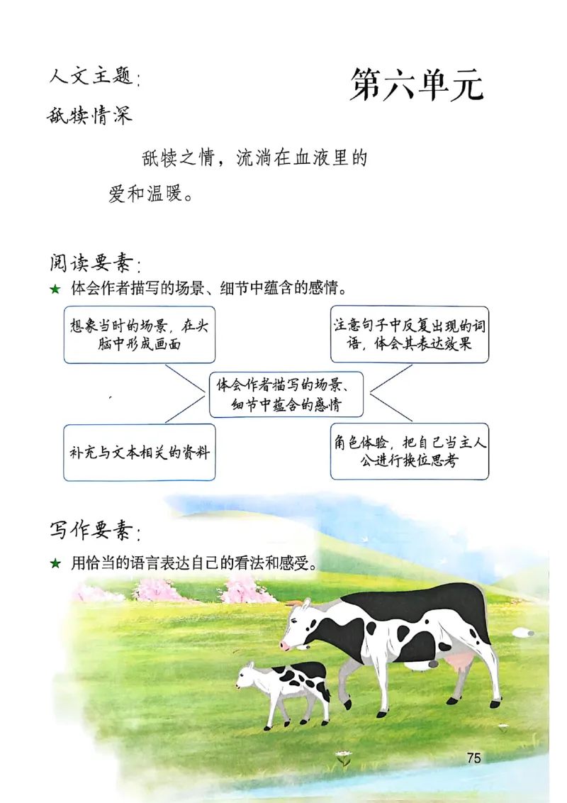 五上语文《课堂笔记》128页_2025秋《课堂笔记预习课》语文1-6