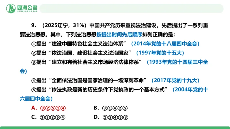 四海政治理论与常识-国考二期套题4_2026考公资料_（01）花生十三_03套题班2026年花生十三行测申论套题二期_行测套题_政治理论常识课件