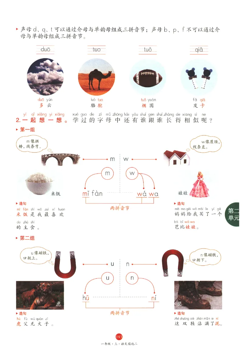 一年级上J1_一年级语文上册（统编版）_老课标资料_教学视频_第一套_010-绘本课堂PDF可下载打印