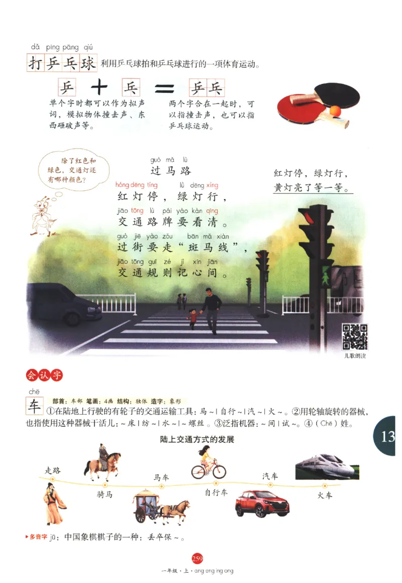 一年级上J1_一年级语文上册（统编版）_老课标资料_教学视频_第一套_010-绘本课堂PDF可下载打印