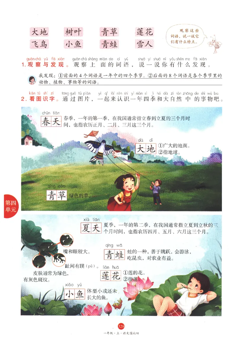 一年级上J1_一年级语文上册（统编版）_老课标资料_教学视频_第一套_010-绘本课堂PDF可下载打印