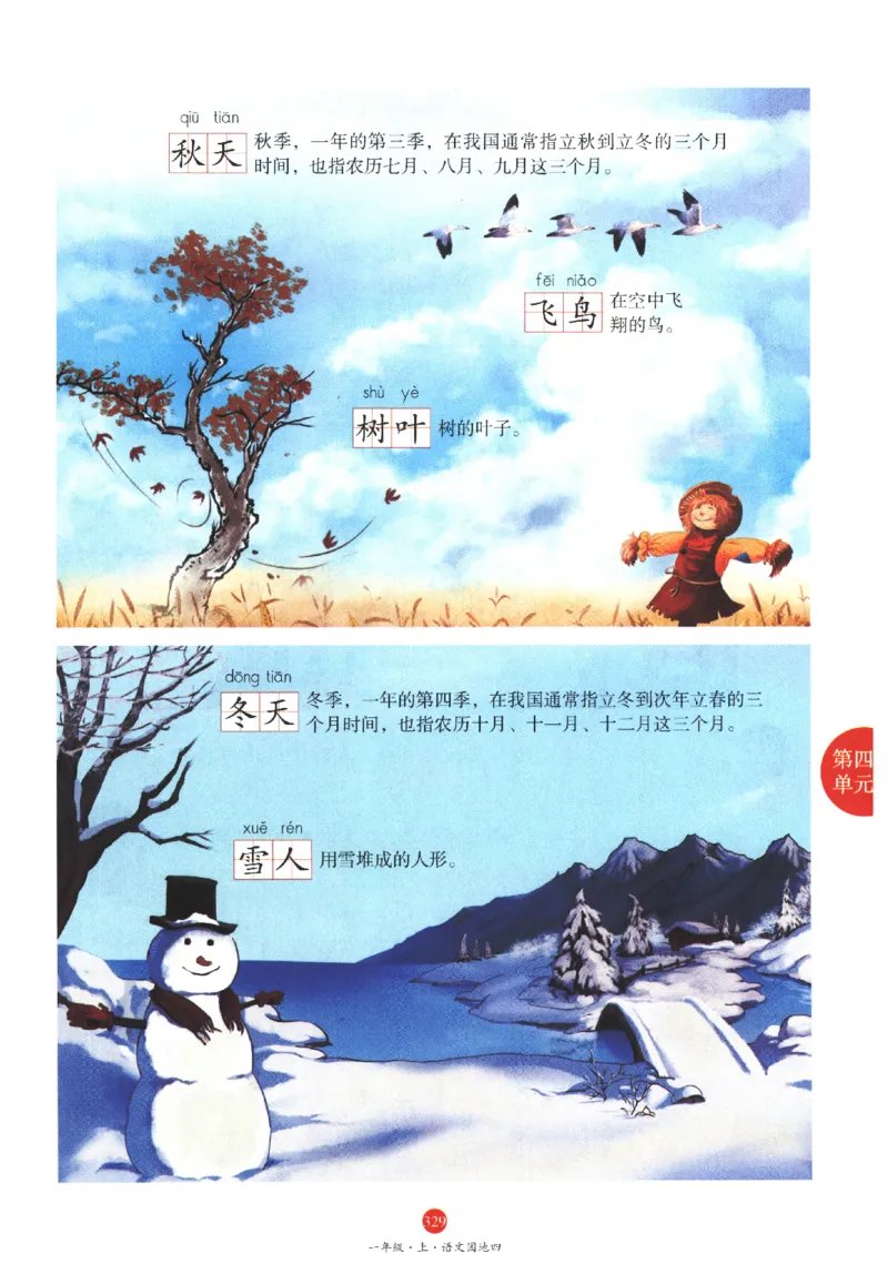 一年级上J1_一年级语文上册（统编版）_老课标资料_教学视频_第一套_010-绘本课堂PDF可下载打印